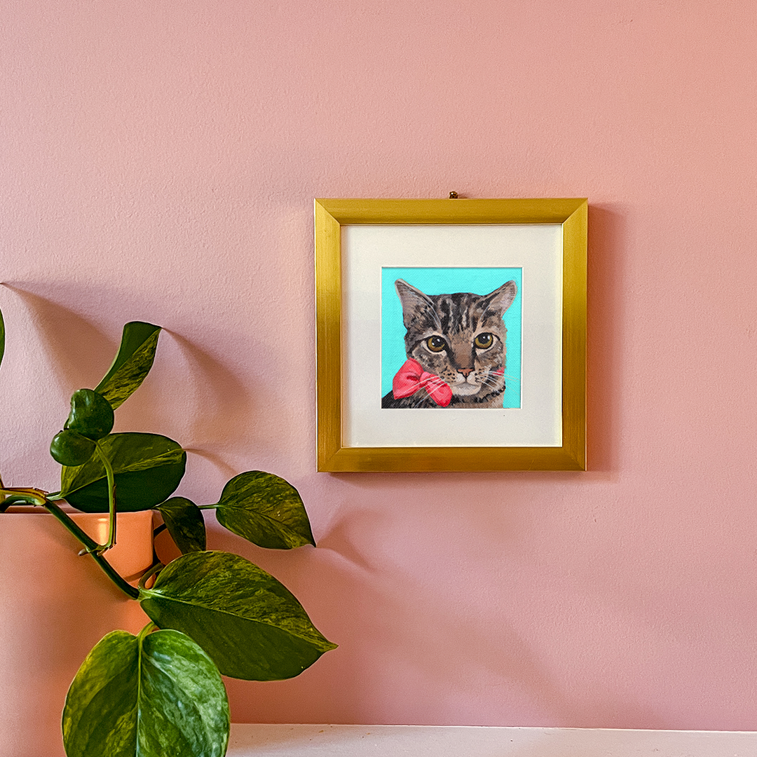 Cat 81: Tiger Art Print