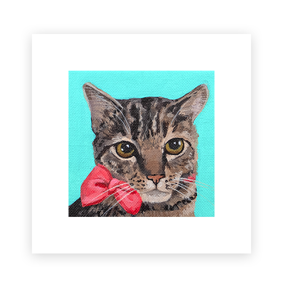 Cat 81: Tiger Art Print