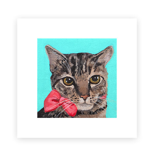 Cat 81: Tiger Art Print