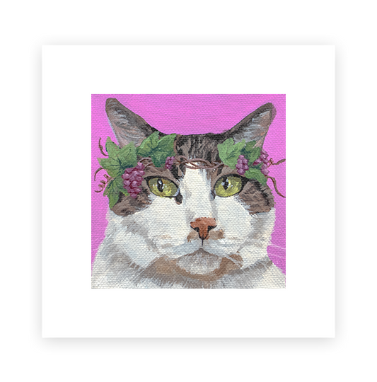 Cat 82: Olivine Art Print