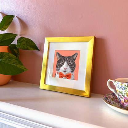Cat 84: George Art Print