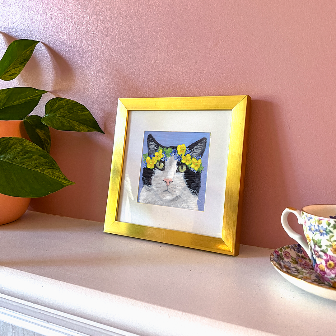 Cat 86: Panda Art Print