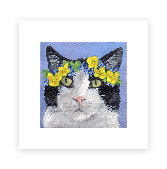 Cat 86: Panda Art Print