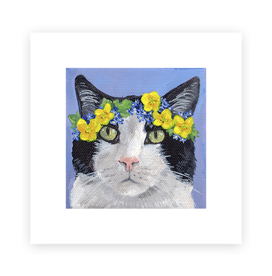 Cat 86: Panda Art Print