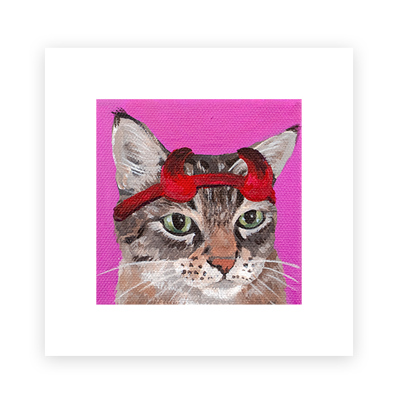 Cat 91: Stella Art Print