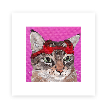 Cat 91: Stella Art Print