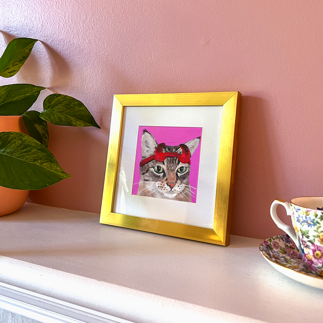 Cat 91: Stella Art Print