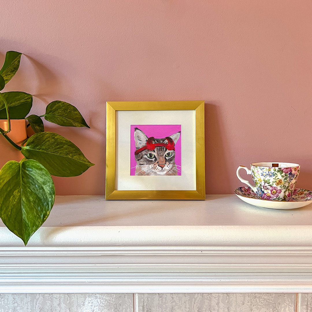 Cat 91: Stella Art Print