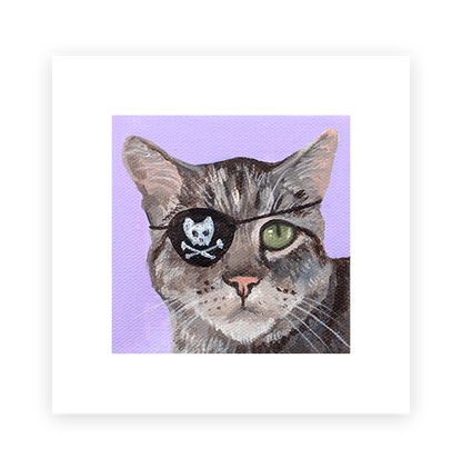Cat 92: Luke Art Print