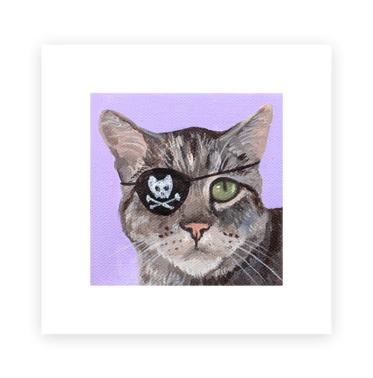 Cat 92: Luke Art Print