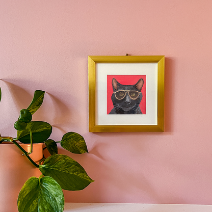 Cat 93: Newt Art Print