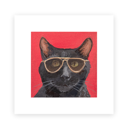 Cat 93: Newt Art Print