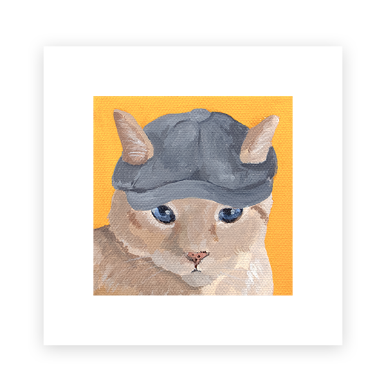 Cat 94: Oscar Art Print