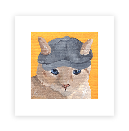 Cat 94: Oscar Art Print