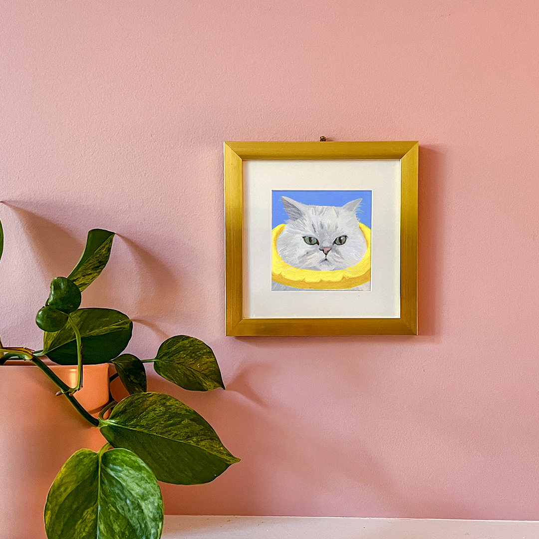 Cat 95: Tofu Art Print