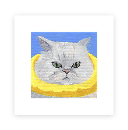 Cat 95: Tofu Art Print