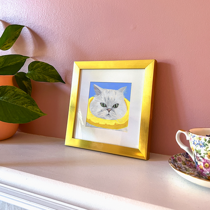 Cat 95: Tofu Art Print