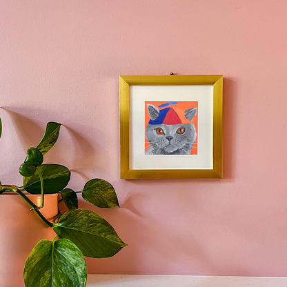 Cat 96: Oscar Art Print