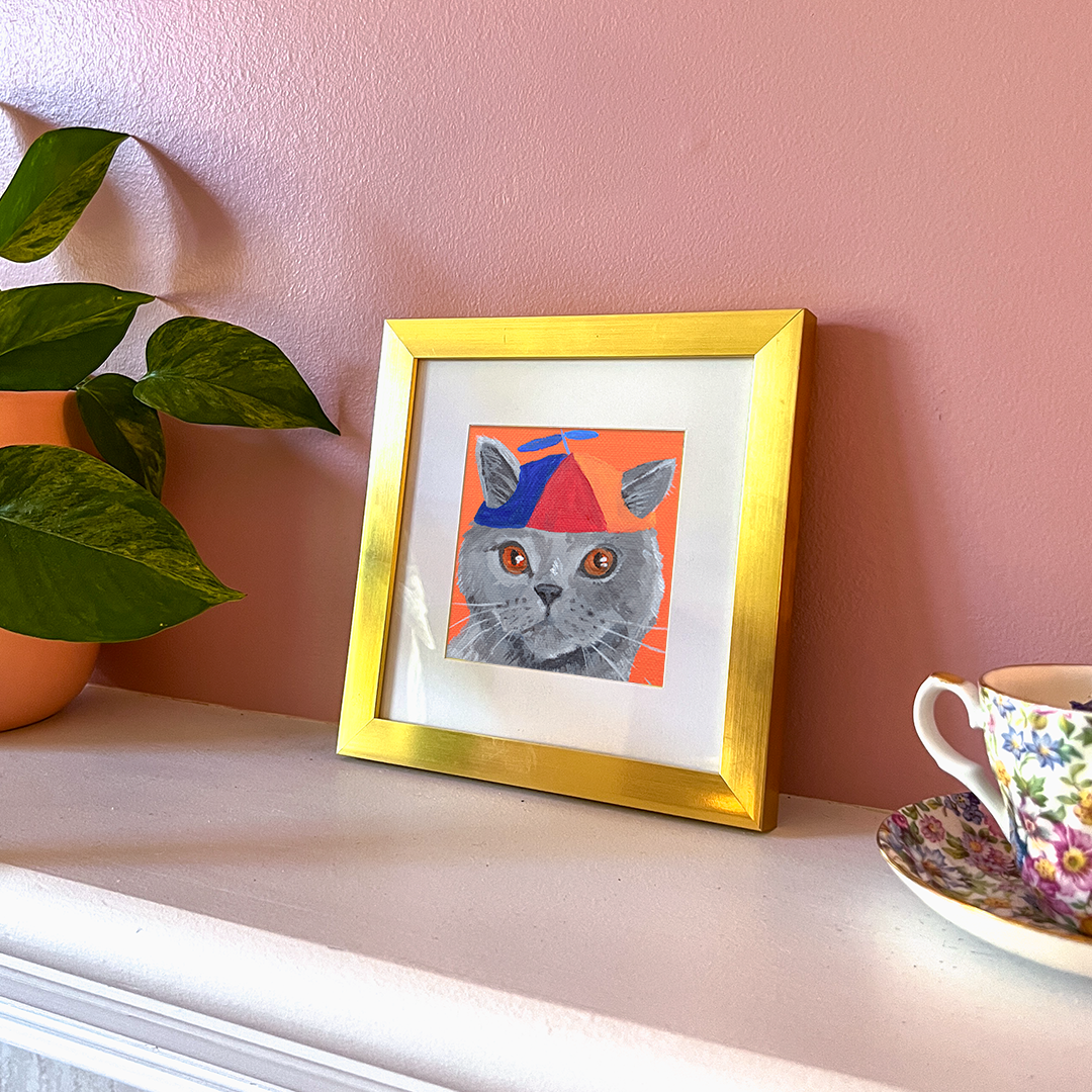 Cat 96: Oscar Art Print