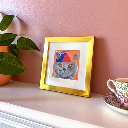 Cat 96: Oscar Art Print