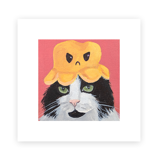 Cat 98: Ricky Art Print