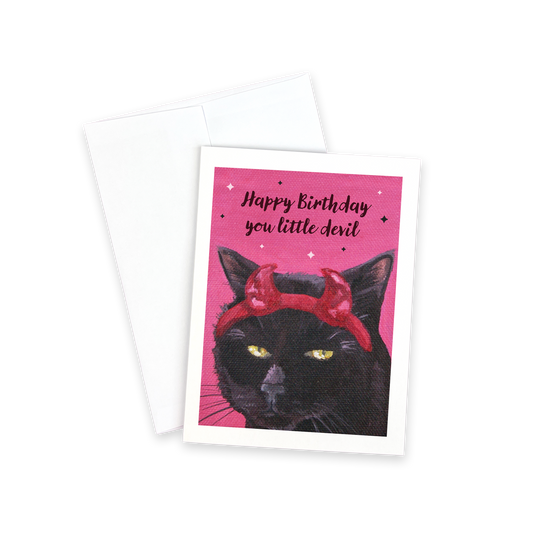 Greeting Card - Little Devil