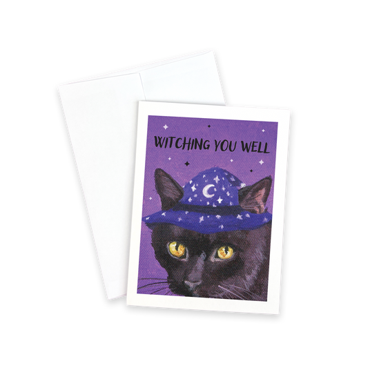 Greeting Card - Witching You Well