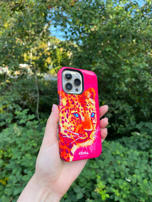 Phone Case - Pink Leopard