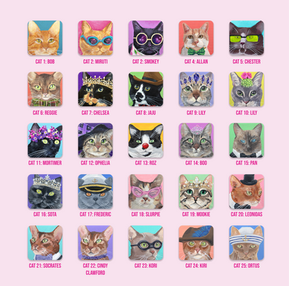 Sticker - 100 Cats