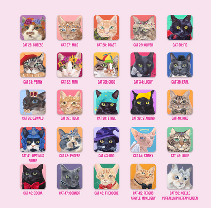 Sticker - 100 Cats