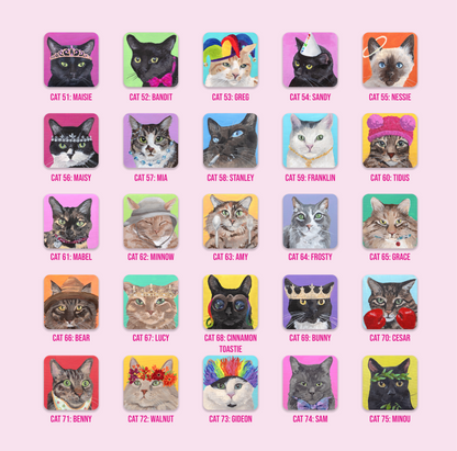 Sticker - 100 Cats